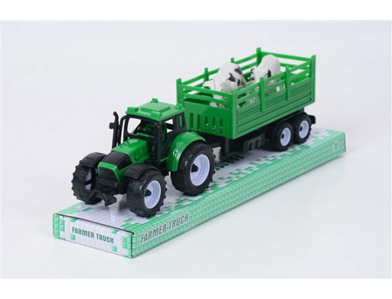   Трактор с прицепом 000В51053 - приобрести в ИГРАЙ-ОПТ - магазин игрушек по оптовым ценам