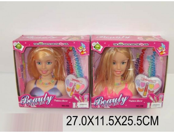   Кукла голова 2 вида 000Д24431 - приобрести в ИГРАЙ-ОПТ - магазин игрушек по оптовым ценам