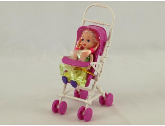 Кукла в коляске 000Д25764