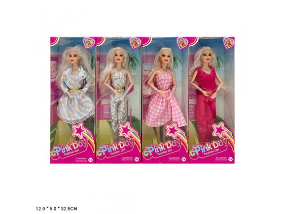   Кукла в коробке 4 вида 000Д52200 - приобрести в ИГРАЙ-ОПТ - магазин игрушек по оптовым ценам