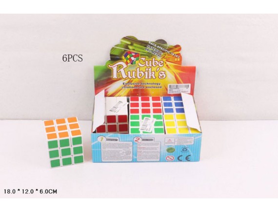   Магический кубик 6шт в д/б 000Ф44832 - приобрести в ИГРАЙ-ОПТ - магазин игрушек по оптовым ценам