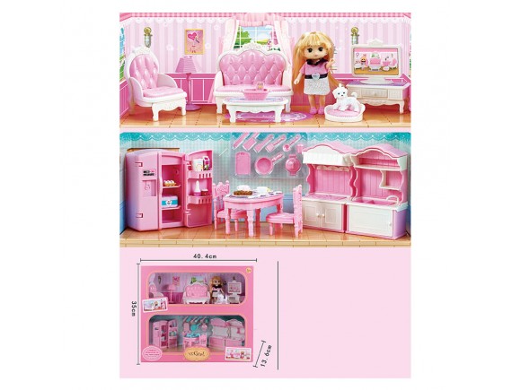 Набор мебели с куклой 000Н47248