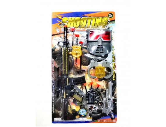   Полицейский набор на листе 000Н52228 - приобрести в ИГРАЙ-ОПТ - магазин игрушек по оптовым ценам