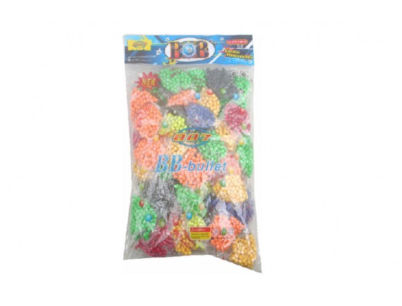   Пульки разноцветные 6мм 000К52486 - приобрести в ИГРАЙ-ОПТ - магазин игрушек по оптовым ценам