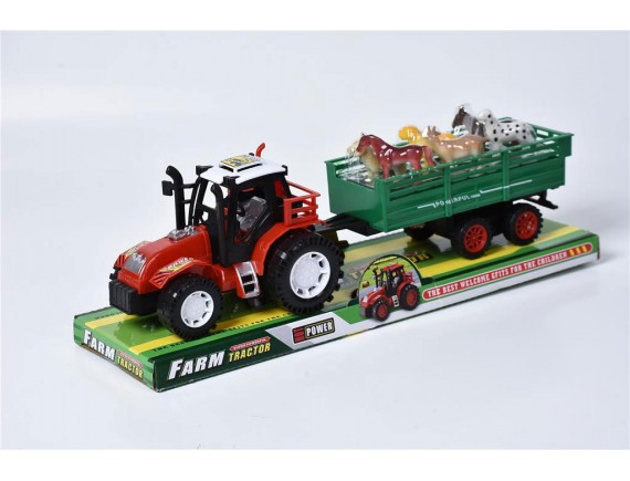   Трактор с животными 000В51479 - приобрести в ИГРАЙ-ОПТ - магазин игрушек по оптовым ценам