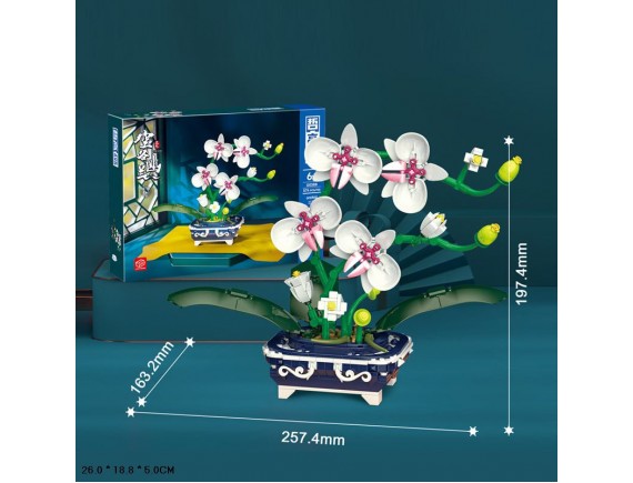   Конструктор цветы, 574 деталей 00388 - приобрести в ИГРАЙ-ОПТ - магазин игрушек по оптовым ценам