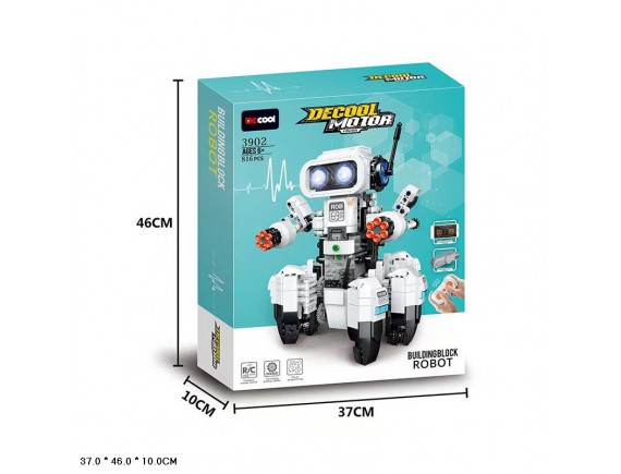   Конструктор  Decool робот радио 3902 - приобрести в ИГРАЙ-ОПТ - магазин игрушек по оптовым ценам