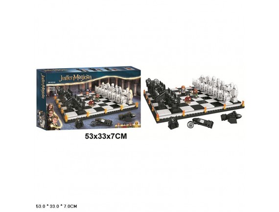 Конструктор шахматы, 888 деталей 60142