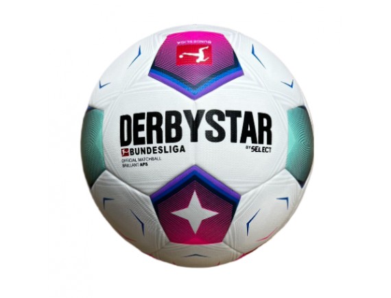  Мяч футбольный прфессиональный Derbystar E37617 - приобрести в ИГРАЙ-ОПТ - магазин игрушек по оптовым ценам