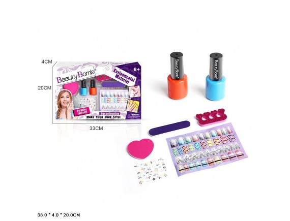   Игровой набор для ногтей Beauty Bomb 666-2 - приобрести в ИГРАЙ-ОПТ - магазин игрушек по оптовым ценам
