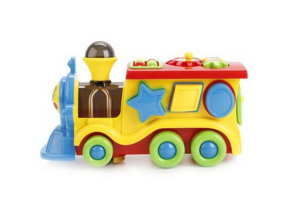   Развивающая игрушка-сортер Занимательный паровозик 3202 - приобрести в ИГРАЙ-ОПТ - магазин игрушек по оптовым ценам