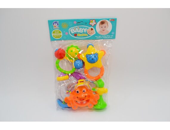   Набор погремушек Baby Rattle 999-11 - приобрести в ИГРАЙ-ОПТ - магазин игрушек по оптовым ценам