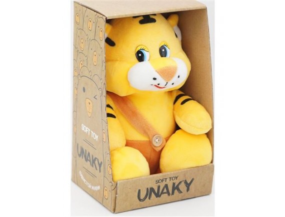 Мягкая игрушка в маленькой подарочной коробке Тигрёнок Кексик, 20/26 см, 0864420K