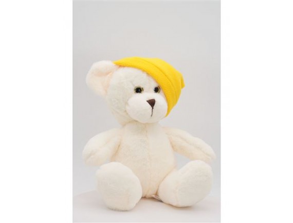 Мягкая игрушка Мишка Аха Великолепный малый в жёлтом колпаке с кисточкой 24/32 см 0937224S-29