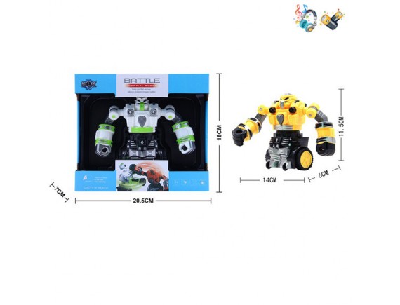   Робот - боксер Buttle со светом и звуком 200382981 - приобрести в ИГРАЙ-ОПТ - магазин игрушек по оптовым ценам