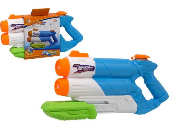 Двухствольный игрушечный водяной пистолет Water Gun с баллоном 200420853