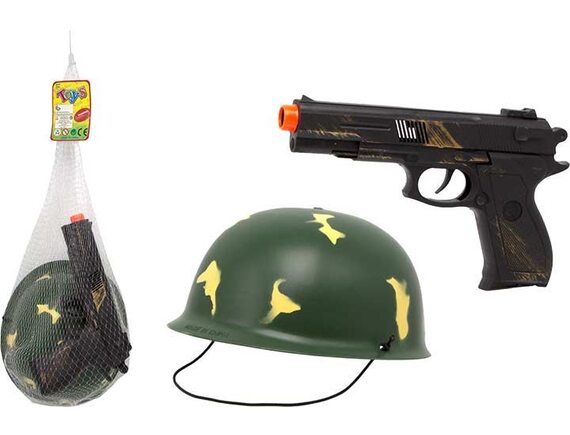   Набор оружия в сетке 200619958 - приобрести в ИГРАЙ-ОПТ - магазин игрушек по оптовым ценам
