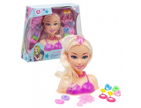 Игровой набор Салон Красоты с куклой - блондинкой FL-121952