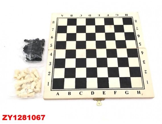 Шахматы деревянные, поле 21х21см, в коробке, ТМ S+S HL1281067