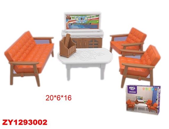Игровой набор Уютный домик, мебель, в коробке HL1293002