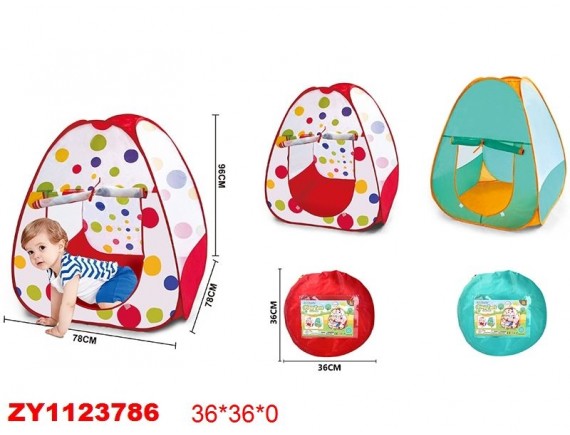   Игрушка Палатка детская ZY1123786 - приобрести в ИГРАЙ-ОПТ - магазин игрушек по оптовым ценам