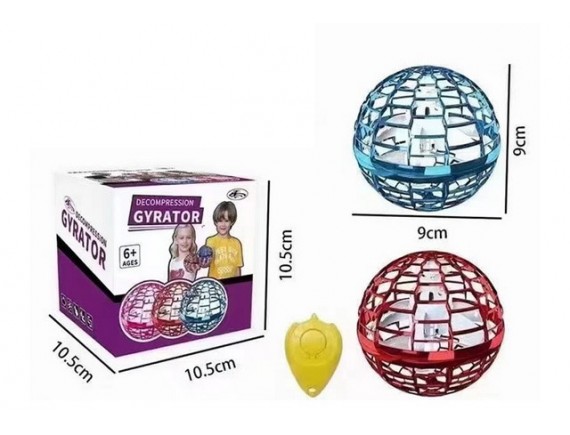   Игрушка Летающий шар на аккумуляторе, свет LT1 - приобрести в ИГРАЙ-ОПТ - магазин игрушек по оптовым ценам