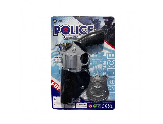   Револьвер с кобурой на батарейках, звук LT2097A - приобрести в ИГРАЙ-ОПТ - магазин игрушек по оптовым ценам