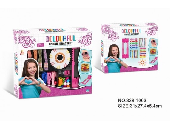   Набор для плетения браслетов LT338-1003 - приобрести в ИГРАЙ-ОПТ - магазин игрушек по оптовым ценам