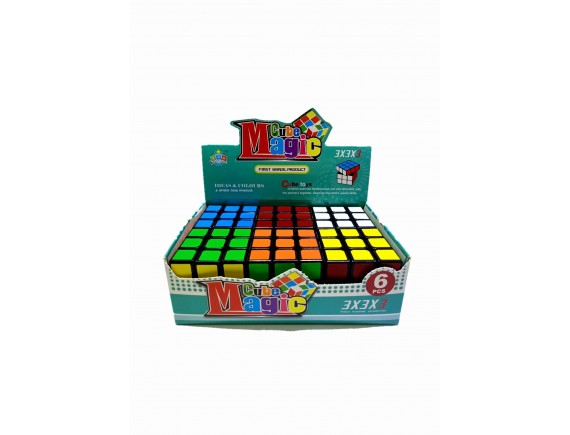 Кубик рубика-головоломка 6 шт в коробке LT568-205