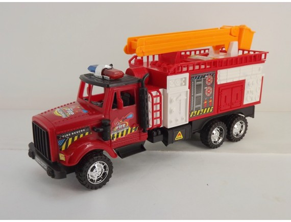 Инерционная машинка Пожарная служба LT6006T