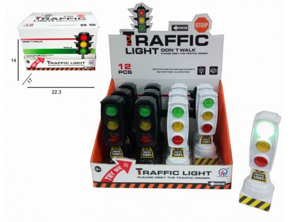   Светофор в дисплее 12шт LT6636(A) - приобрести в ИГРАЙ-ОПТ - магазин игрушек по оптовым ценам