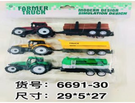   Сельхоз трактор 3в1 в пакете LT6691-30 - приобрести в ИГРАЙ-ОПТ - магазин игрушек по оптовым ценам
