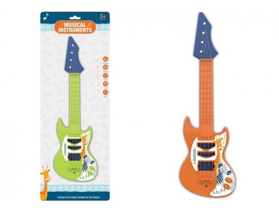   Гитара 4 струны, пластик LT6821E - приобрести в ИГРАЙ-ОПТ - магазин игрушек по оптовым ценам
