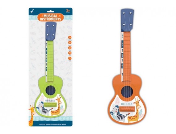   Гитара 4 струны, пластик LT6822E - приобрести в ИГРАЙ-ОПТ - магазин игрушек по оптовым ценам
