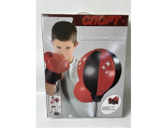   Боксёрская груша(67-102см) с перчатками LT7143881/1 - приобрести в ИГРАЙ-ОПТ - магазин игрушек по оптовым ценам