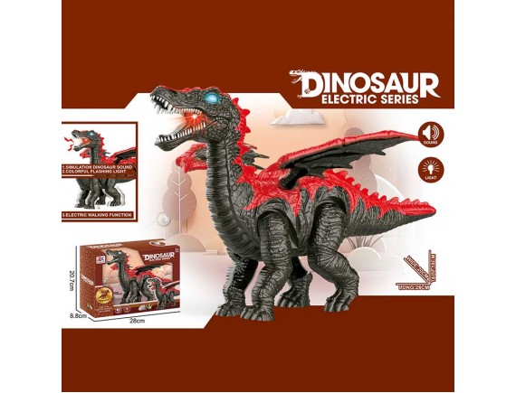   Динозавр интерактивный, свет, звук LT903A - приобрести в ИГРАЙ-ОПТ - магазин игрушек по оптовым ценам