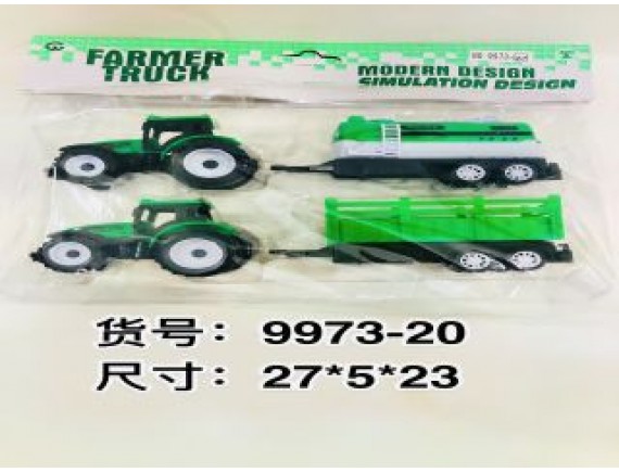 Набор 2в1 детские трактора с прицепом LT9973-20
