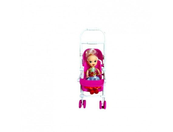 Кукла с коляской LTB7