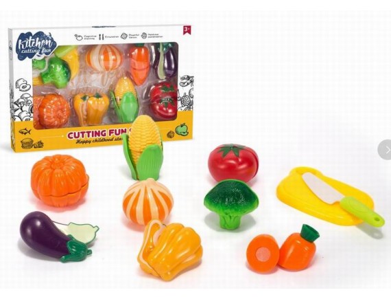  Овощи 10 предметов в коробке LTBC8032 - приобрести в ИГРАЙ-ОПТ - магазин игрушек по оптовым ценам