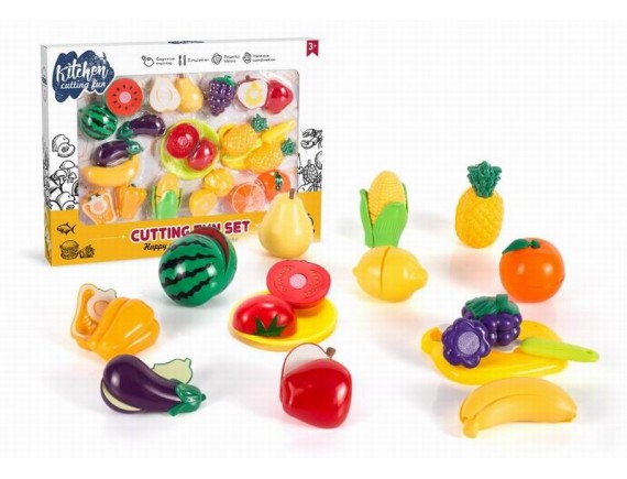   Фрукты и овощи 15 предметов в коробке LTBC8038 - приобрести в ИГРАЙ-ОПТ - магазин игрушек по оптовым ценам