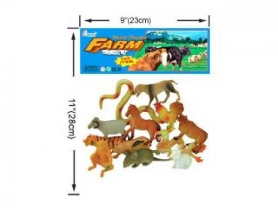   Набор животные Гороскоп в пак 12шт LTH642 - приобрести в ИГРАЙ-ОПТ - магазин игрушек по оптовым ценам