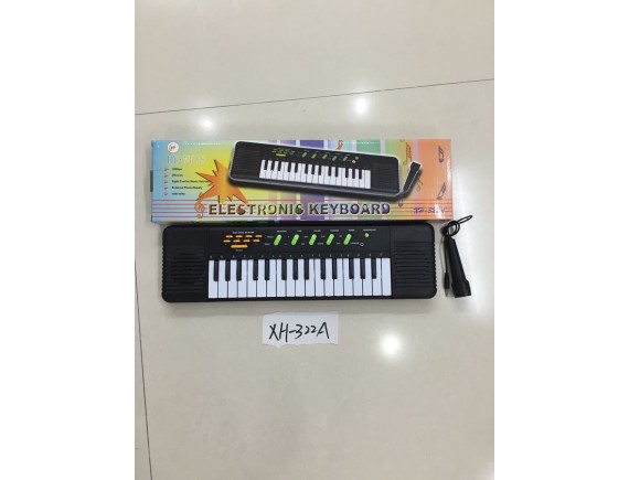 Детское пианино-синтезатор с микрофоном,32 клавиши LTHY322A