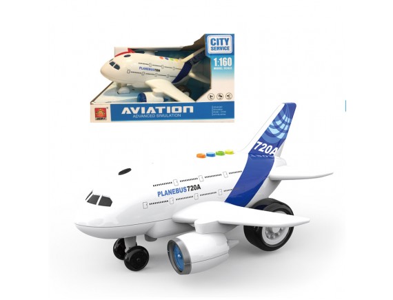   Самолёт инерционный, свет, звук LTWY720A - приобрести в ИГРАЙ-ОПТ - магазин игрушек по оптовым ценам