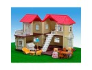 Загородный домик для зверюшек Happy Family LT012-01 - выбрать в ИГРАЙ-ОПТ - магазин игрушек по оптовым ценам - 1