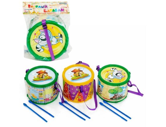   Детская игрушка барабан MASTERPLAY 1-004 - приобрести в ИГРАЙ-ОПТ - магазин игрушек по оптовым ценам