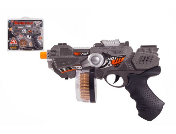   Космический бластер Пистолет 100832530 - приобрести в ИГРАЙ-ОПТ - магазин игрушек по оптовым ценам
