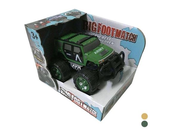  Машинка инерционная Big Foot Match Армия 200441808 - приобрести в ИГРАЙ-ОПТ - магазин игрушек по оптовым ценам