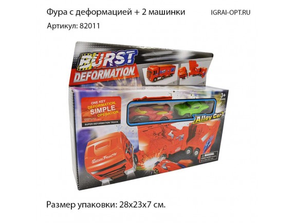   Грузовик металлический 82011 - приобрести в ИГРАЙ-ОПТ - магазин игрушек по оптовым ценам