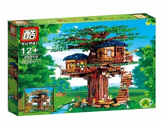   Конструктор Огромный дом на дереве 99019 - приобрести в ИГРАЙ-ОПТ - магазин игрушек по оптовым ценам