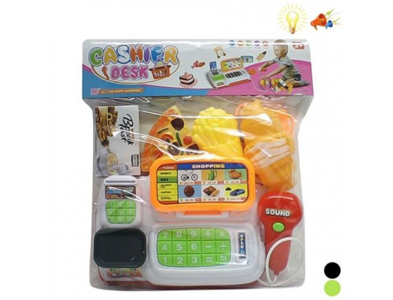   Игровой набор Касса с аксессуарами 999-2 - приобрести в ИГРАЙ-ОПТ - магазин игрушек по оптовым ценам